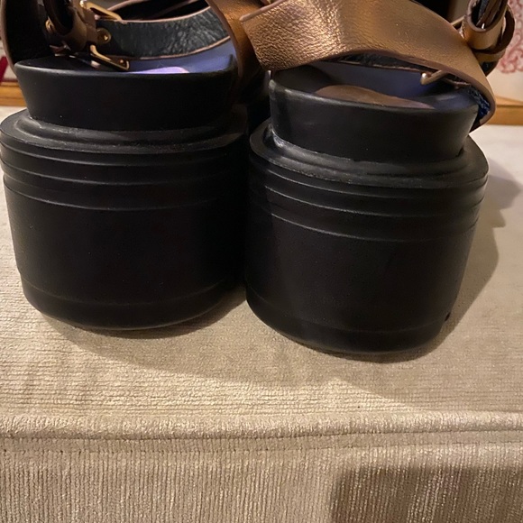 Shellys London Stack Heel Sandals - Picture 5 of 7